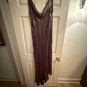 Bec + Bridge Moon Dance Cowl Neck Maxi Dress - Dark Willow
